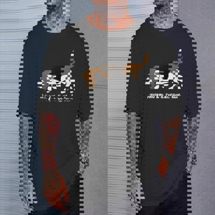 Nothing But A Basset Hound Dog Love For The Basset Baritone Tシャツ 彼への贈り物