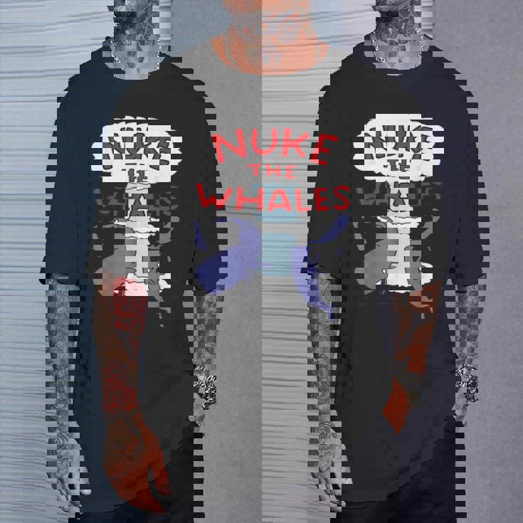 Nuke The Whales Lisa Nelson シャツ Tシャツ 彼への贈り物