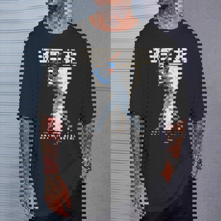 Number And Portrait Bobby Witt Jr Kansas City Mlbpa Tシャツ 彼への贈り物