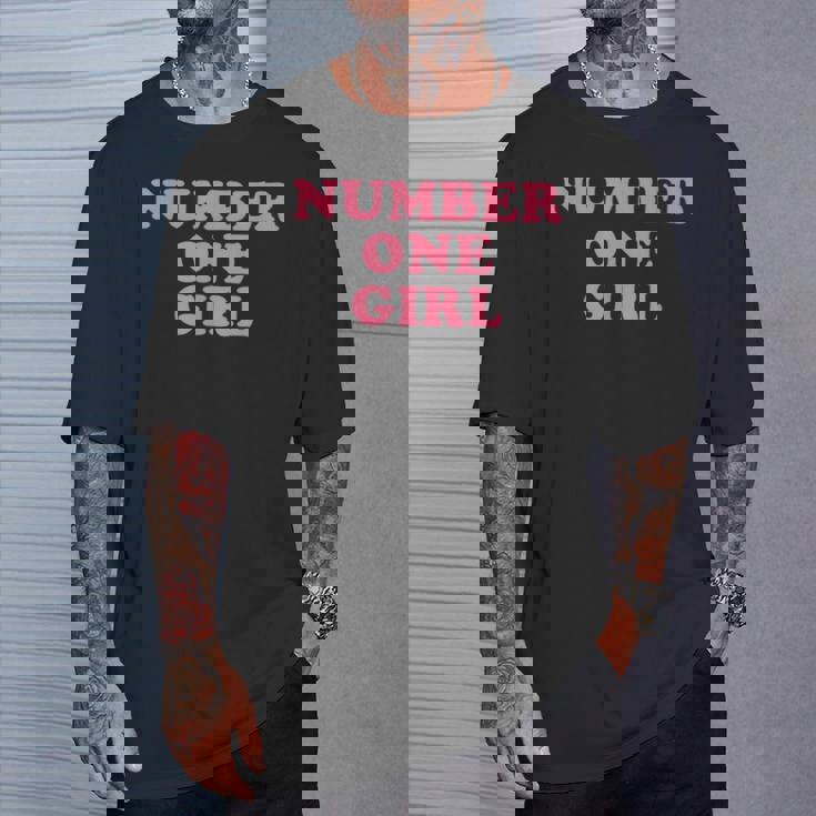 Number One Girl Tシャツ 彼への贈り物