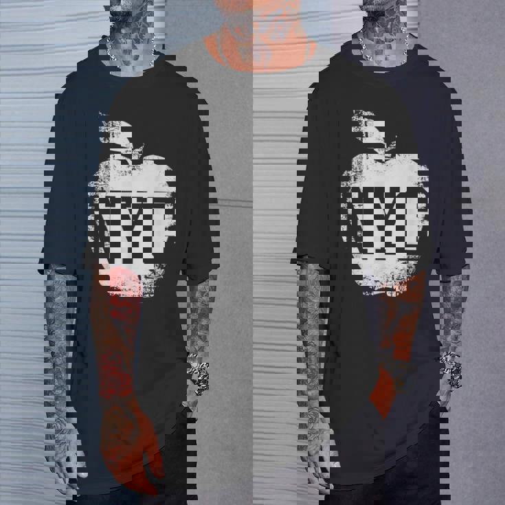 Nyc New York City シャツ レディース メンズ キッズ クール ビッグアップル Tシャツ 彼への贈り物