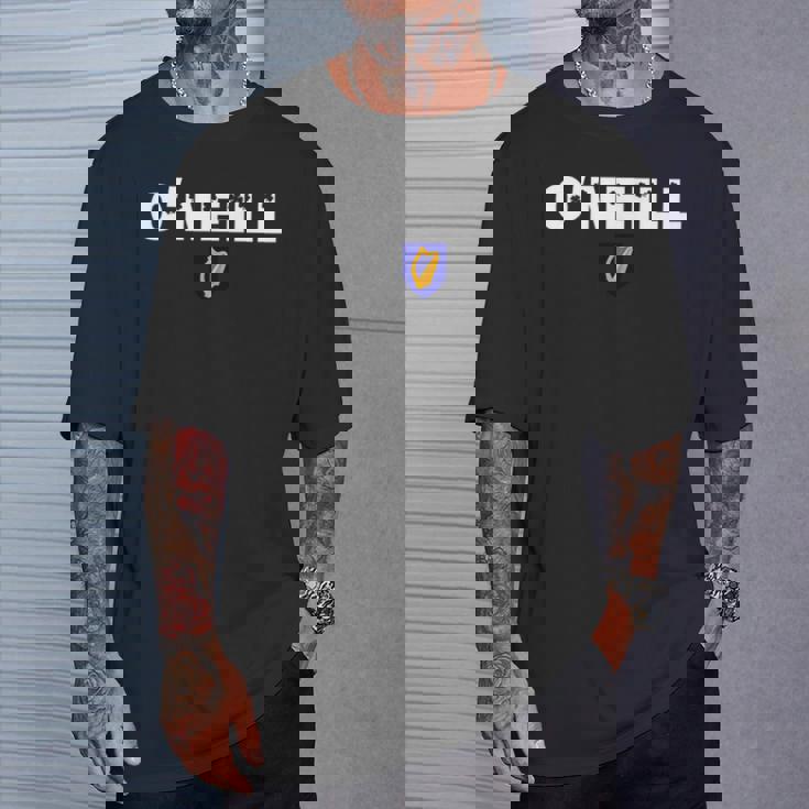 O'neill 名前 テキスト アイリッシュ 誕生日 スポーツ アイルランド Tシャツ 彼への贈り物