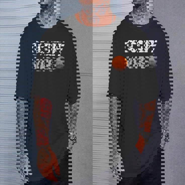 Occupy Mars シャツ Tシャツ 彼への贈り物