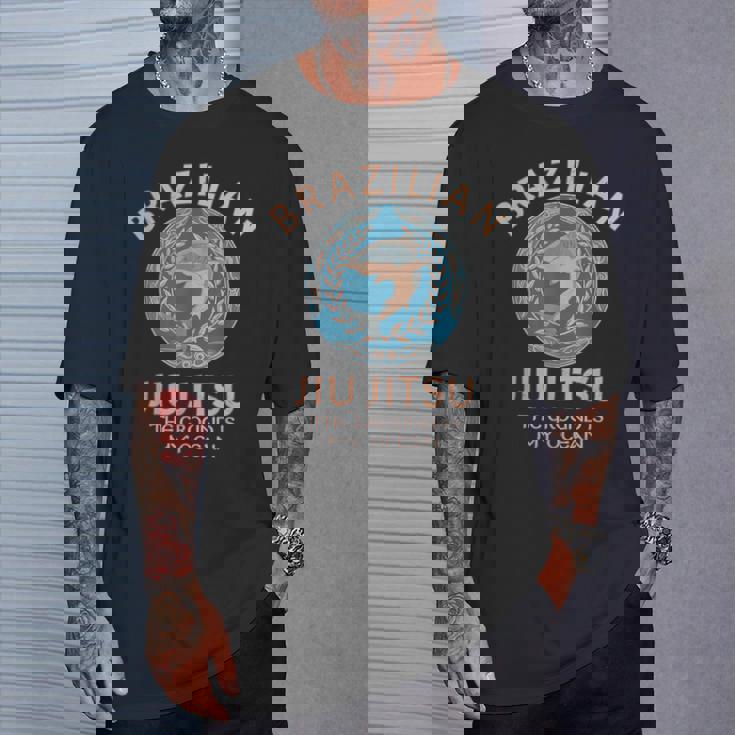 Oceanhark ブラジリアン柔術 総合格闘技 ブラジリアン柔術 Tシャツ 彼への贈り物