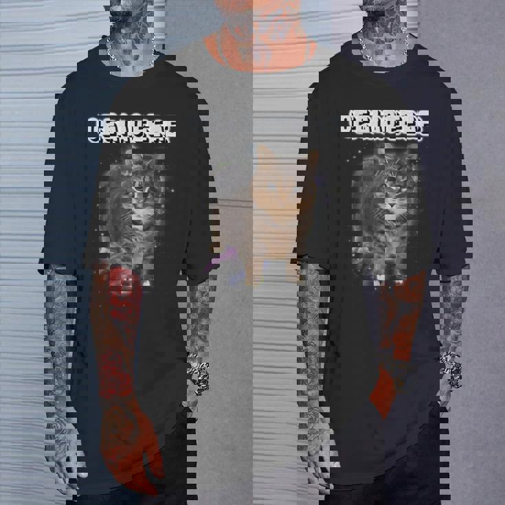 Oiiaoiia 猫 スピニング 猫 ミーム ファニー トレンディ キャット ミーム Tシャツ 彼への贈り物