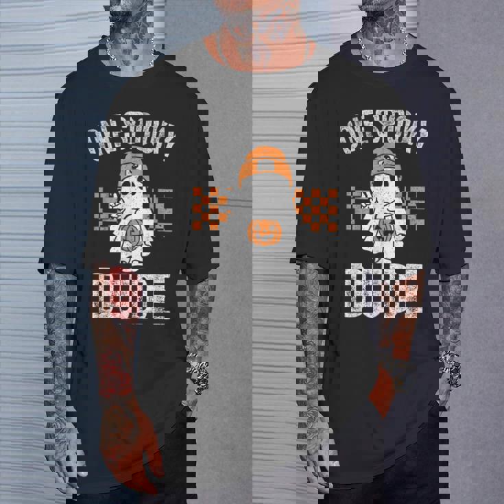 Onepooky Dude Ghost Dude ハロウィン Tシャツ 彼への贈り物