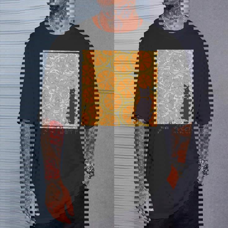 Orange Cat Tシャツ 彼への贈り物