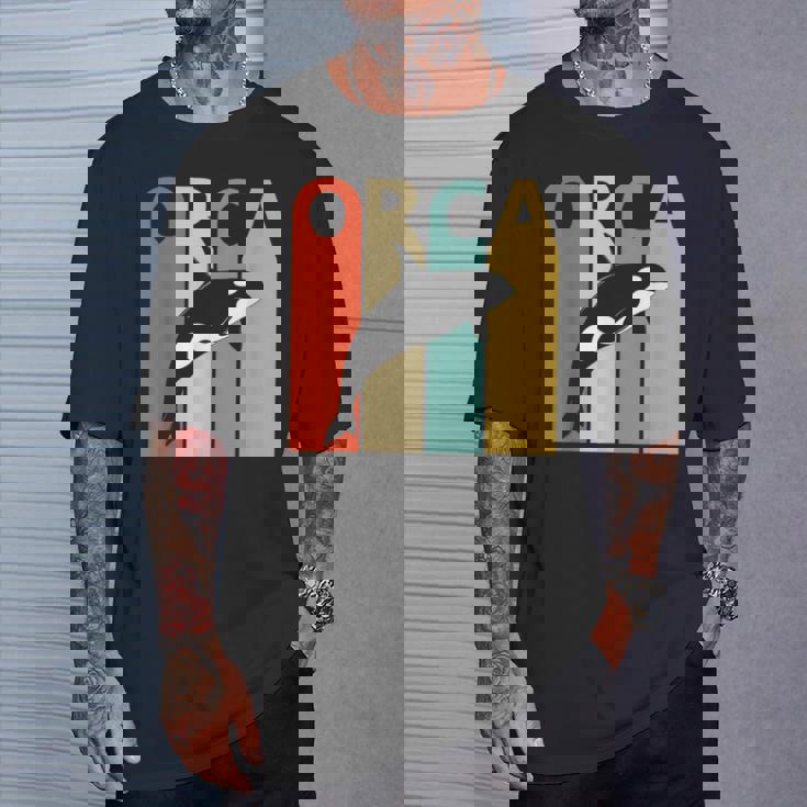 Orca シャチ 動物 Tシャツ 彼への贈り物