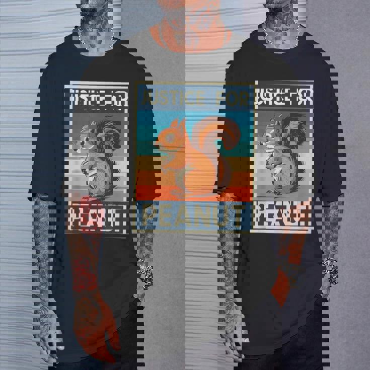 P'nut Pnutリスtシャツ ジャスティス ピーナッツザリス Tシャツ 彼への贈り物