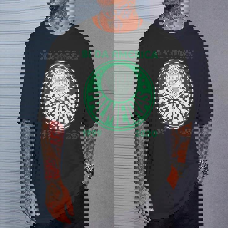 Palmeiras Bi America ブラジル サッカーtシャツ Tシャツ 彼への贈り物