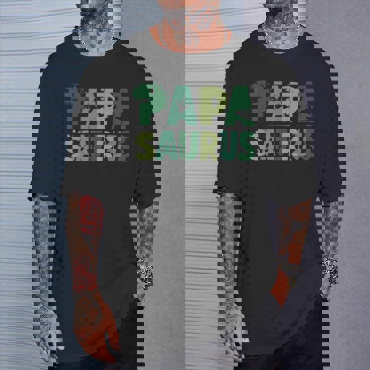 Papaaurus お揃い 家族 誕生日 恐竜 男性 女性 キッズ Tシャツ 彼への贈り物