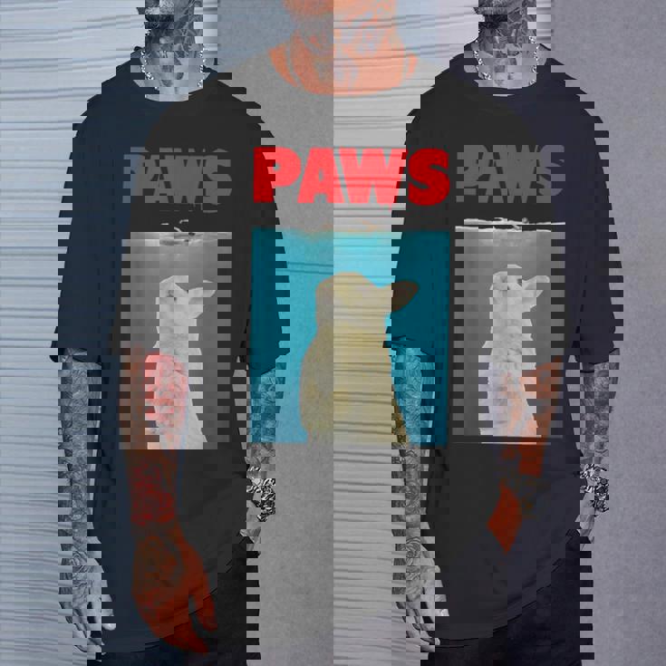 Paws Bunny 面白いパロディ ウサギ好きのギフト Tシャツ 彼への贈り物