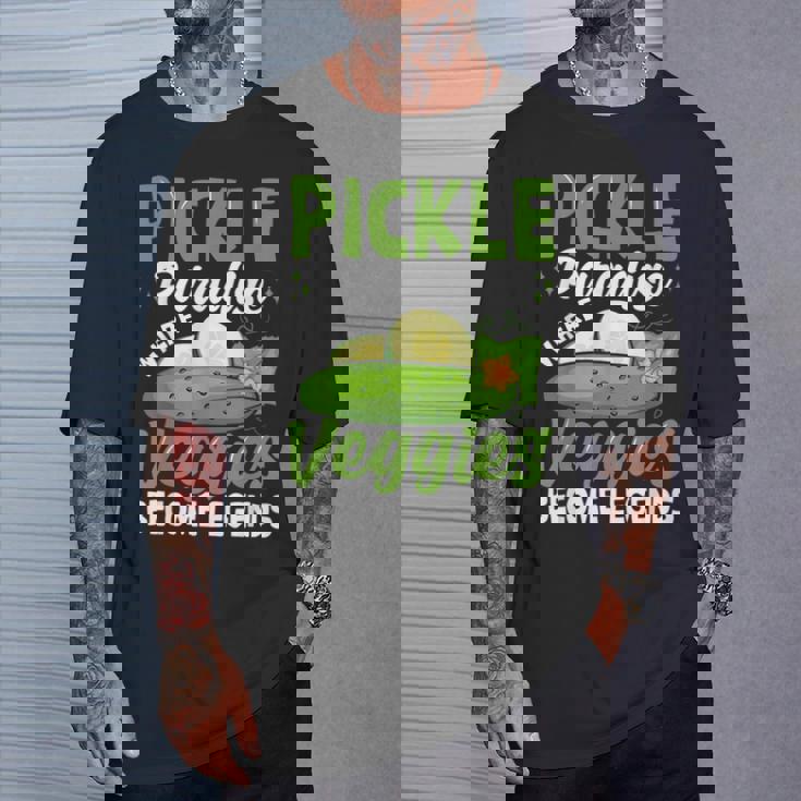 Pickle Paradiese Wherveggie For Pickle Paradiese ピクルスギフトとキュウリ用 Tシャツ 彼への贈り物