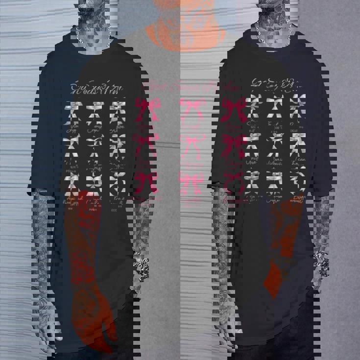 Pink Godays I Am Bibleerse コケットリボン Tシャツ 彼への贈り物