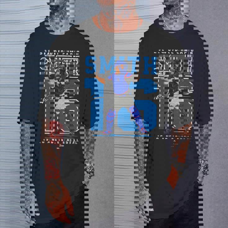 Player Number 2024 World Champion Willmith Los Angeles Tシャツ 彼への贈り物