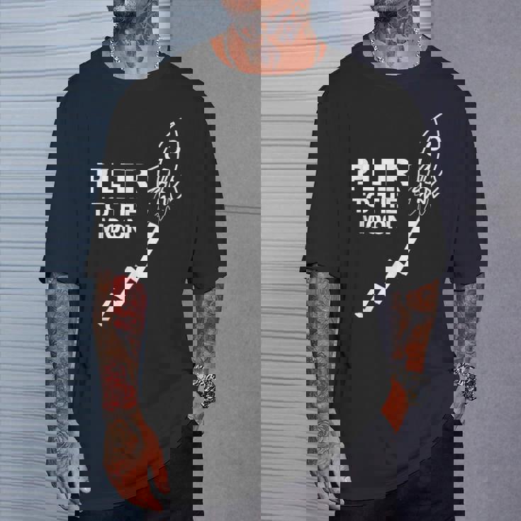 Pltr ギャングPltr ストック・トゥ・ザ・ムーン Tシャツ 彼への贈り物