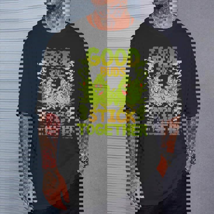 Pot Lovers マリファナ Good Budstick Together Cannabis Weed Tシャツ 彼への贈り物