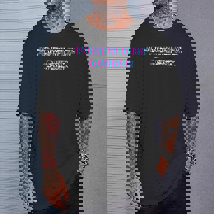 Powered By Gabber Music Festival Outfit 長袖tシャツ Tシャツ 彼への贈り物