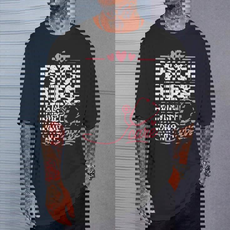 Psych Nurse Mental Health Psychiatric Nursing Appreciation Tシャツ 彼への贈り物