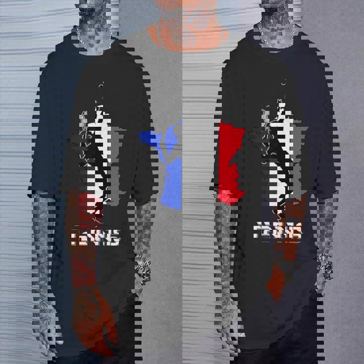 Racketports Coach フランス国旗 チーム フランス テニス Tシャツ 彼への贈り物