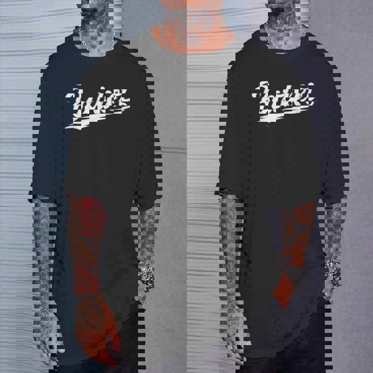 Retrowoosh Job Title Barber Tシャツ 彼への贈り物