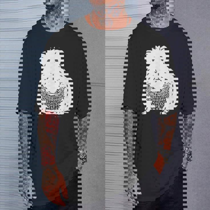 Rgbカラー付きモルモット ルース・ベイダー・ギンズバーグ Tシャツ 彼への贈り物