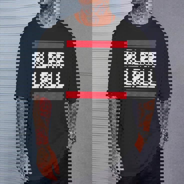 Rlrr Lrll シングルパラディドルドラム ルーディメント Tシャツ 彼への贈り物