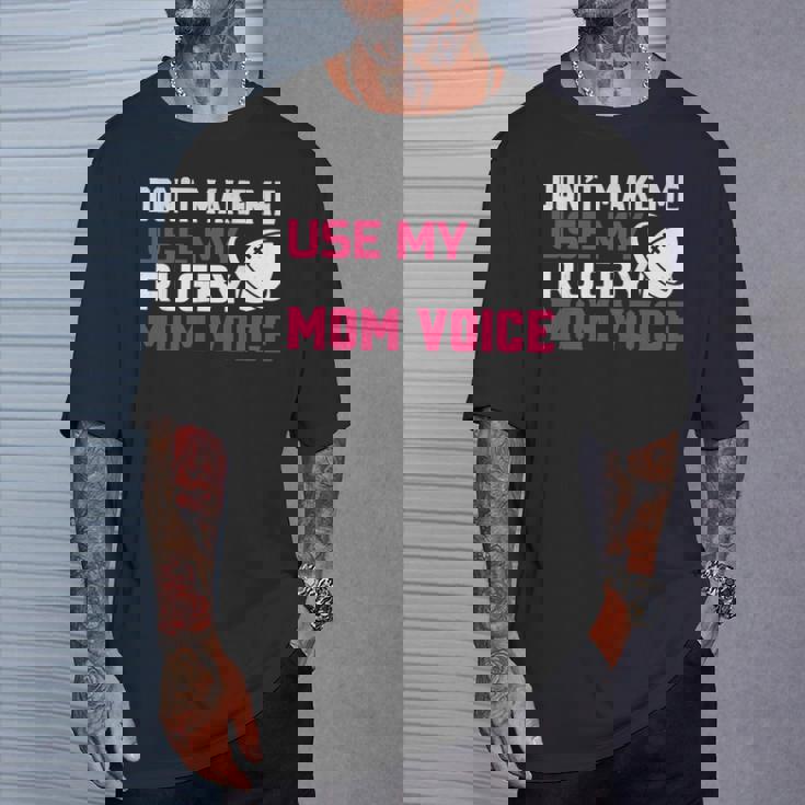 Rugby Don't Make Me Use My Rugby Momボイス。 長袖tシャツ Tシャツ 彼への贈り物