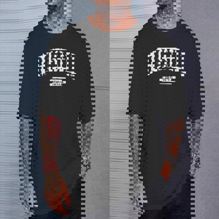 Russell Georgia Ga ビンテージ アスレチック スポーツデザイン Tシャツ 彼への贈り物