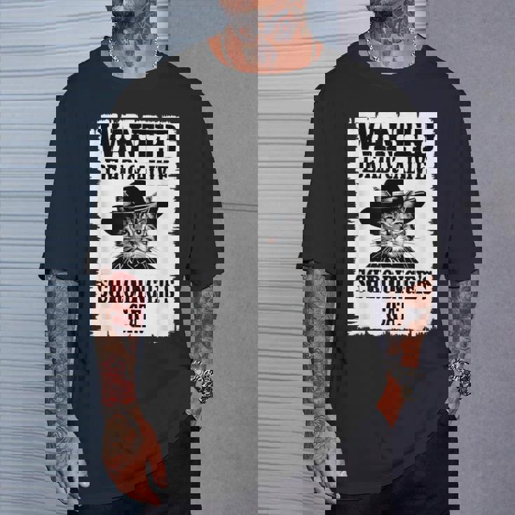 Schrodinger's Cat Wanted Physics シャツ 理科教師 Tシャツ 彼への贈り物