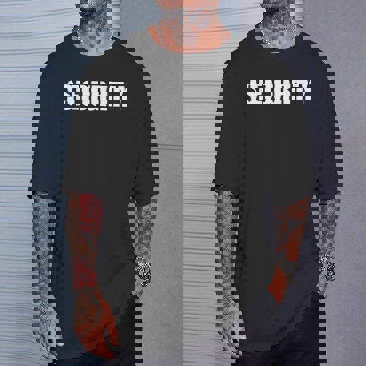 Security Officer セイフティースタッフ イベントユニフォーム フロント＆バック Tシャツ 彼への贈り物