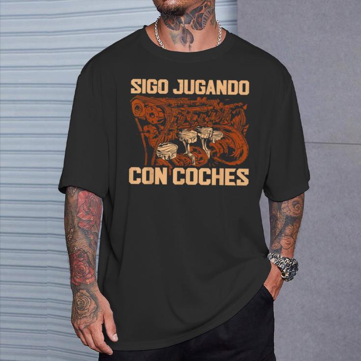 Sigo Jugando Con Coches Mecánico Camiseta unisex Regalos para él