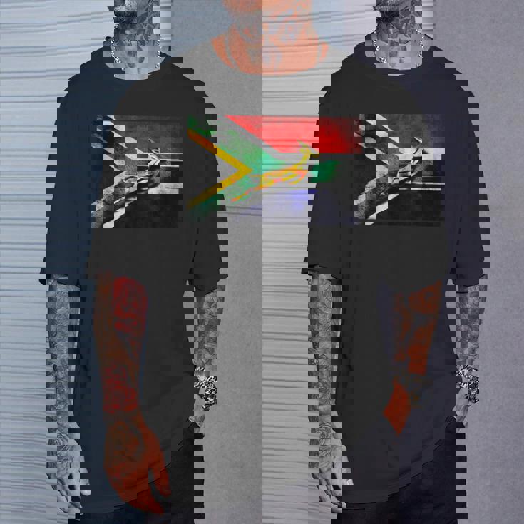 Springbok Bokke 南アフリカ国旗 ヴィンテージ ラグビー Tシャツ 彼への贈り物