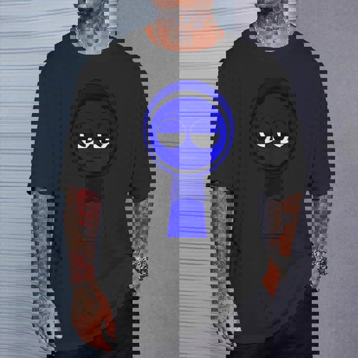 Sprunkiのjevin Tシャツ 彼への贈り物