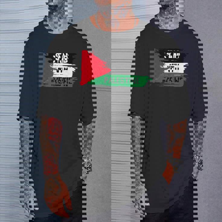 Stand With Palestineupporters Free Gaza エルサレムモスク Tシャツ 彼への贈り物