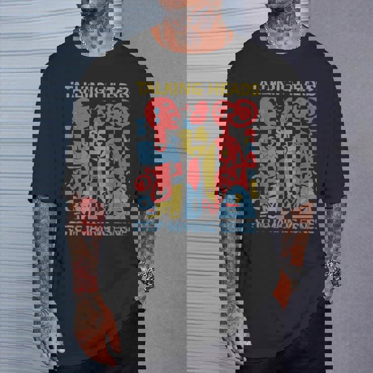 Stop Makingensee おしゃべりヘッド レトロ 面白いデザイン Tシャツ 彼への贈り物