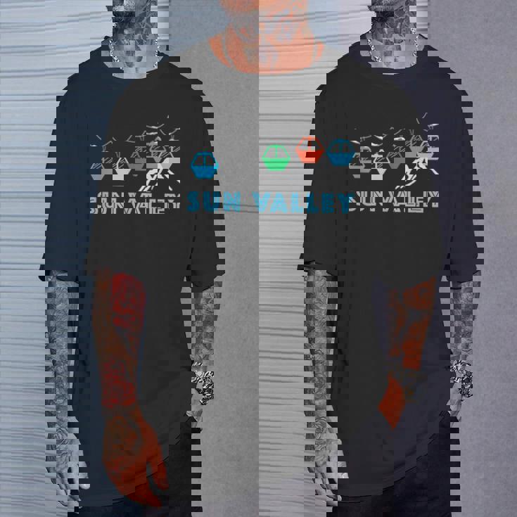 Sunalley スキーマウンテンゴンドラ サンバレー アイダホ Tシャツ 彼への贈り物