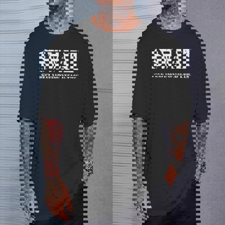 Swat チーム ヴィンテージ ポリス ユニフォーム Tシャツ 彼への贈り物