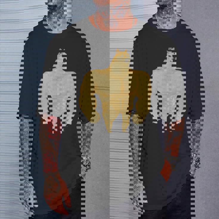 Swole Doge ミームギフトtシャツ Tシャツ 彼への贈り物