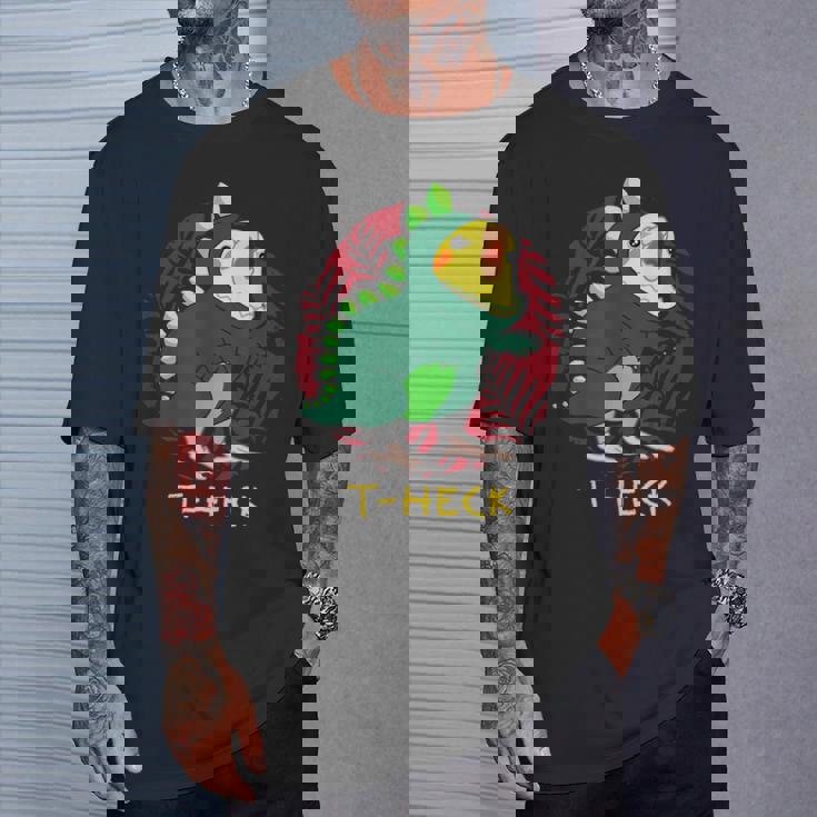 T Heck オカメインコ 面白い 恐竜 鳥 怒っているオウム 鳥 ミーム Tシャツ 彼への贈り物