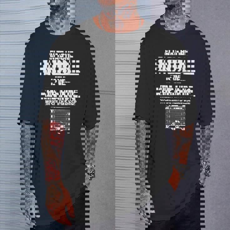 Tag Ohne ハンドボール インポッシブル 面白いハンドボールファン Tシャツ 彼への贈り物