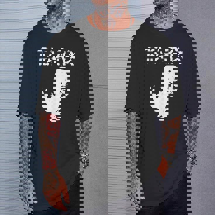 Tea-Rex Dino レジャー ファン クール Tシャツ 彼への贈り物