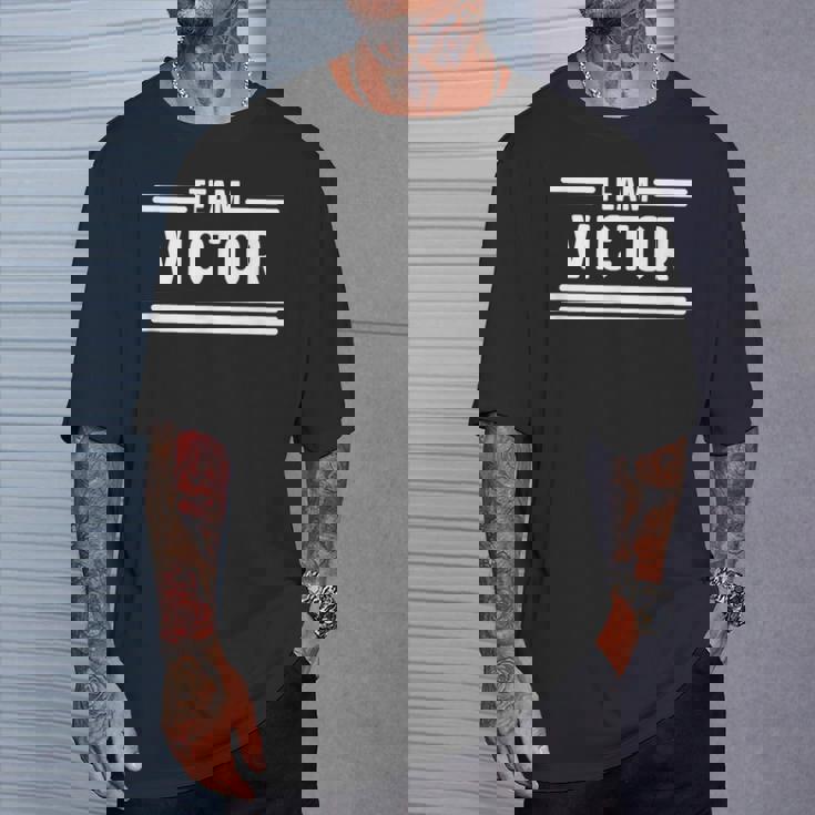 Teamictor ファミリーネーム Tシャツ 彼への贈り物