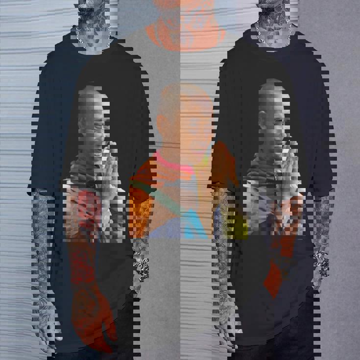 Thich Minh Tue ベトナム仏陀 Tシャツ 彼への贈り物