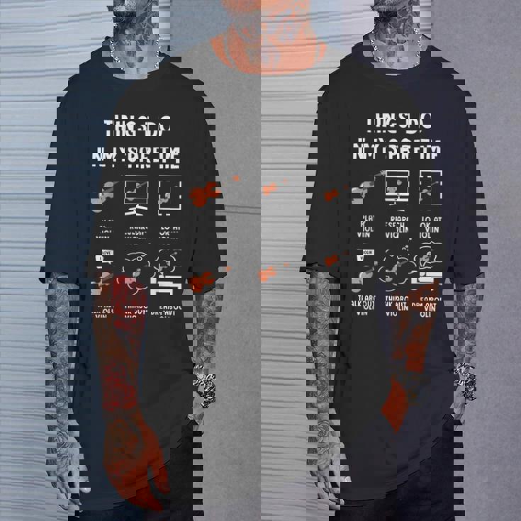 Things I Do In Mypare Time ヴァイオリン Tシャツ 彼への贈り物