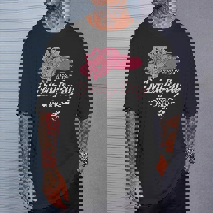 This Is My Derby Dayドレス 面白い競馬衣装 Tシャツ 彼への贈り物