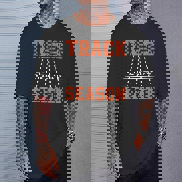 Trackeason フィールドスローアーズ ランナーショット 陸上競技 Tシャツ 彼への贈り物