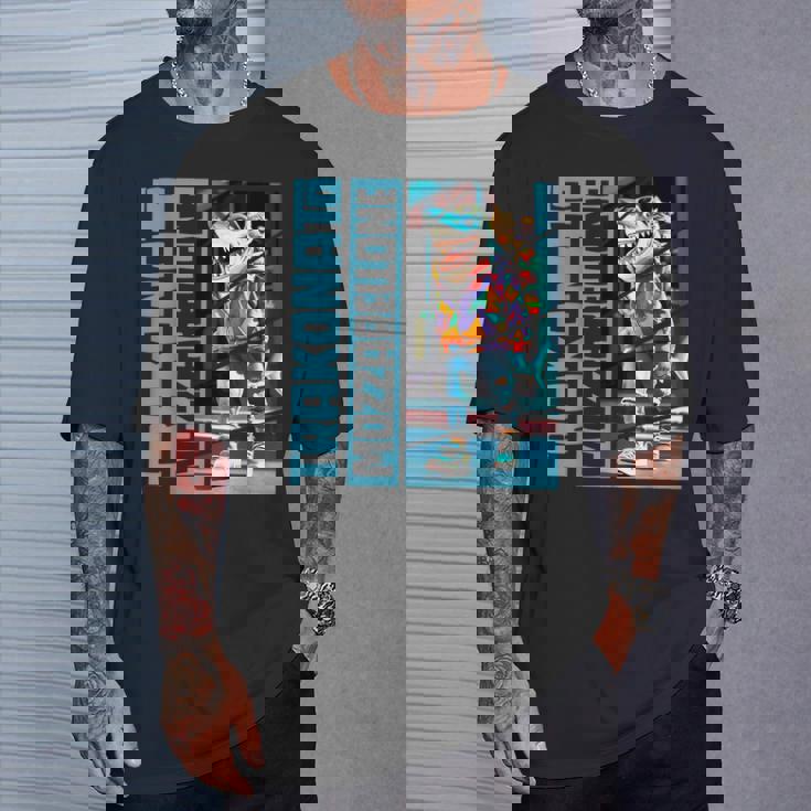 Trakonato Mozzarellone ブレインレッドトララサメ 面白い Tシャツ 彼への贈り物