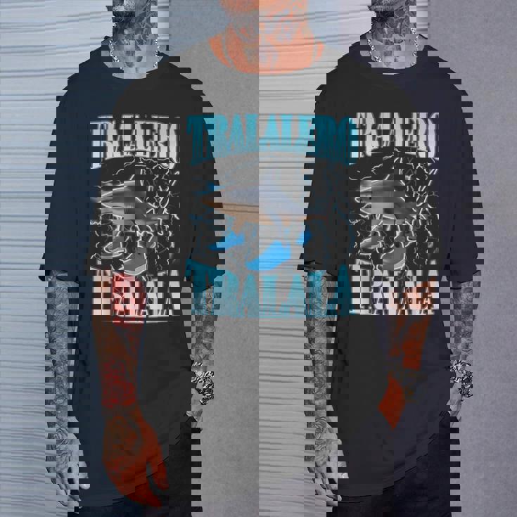 Tralalero Tralala 面白い イタリアン ブレイン ミーム ボーイズ キッズ Tシャツ 彼への贈り物