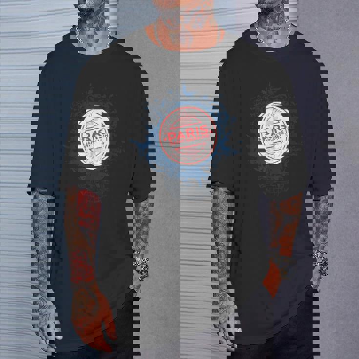 Trendy Parisaint Germain Circle Crest Tシャツ 彼への贈り物